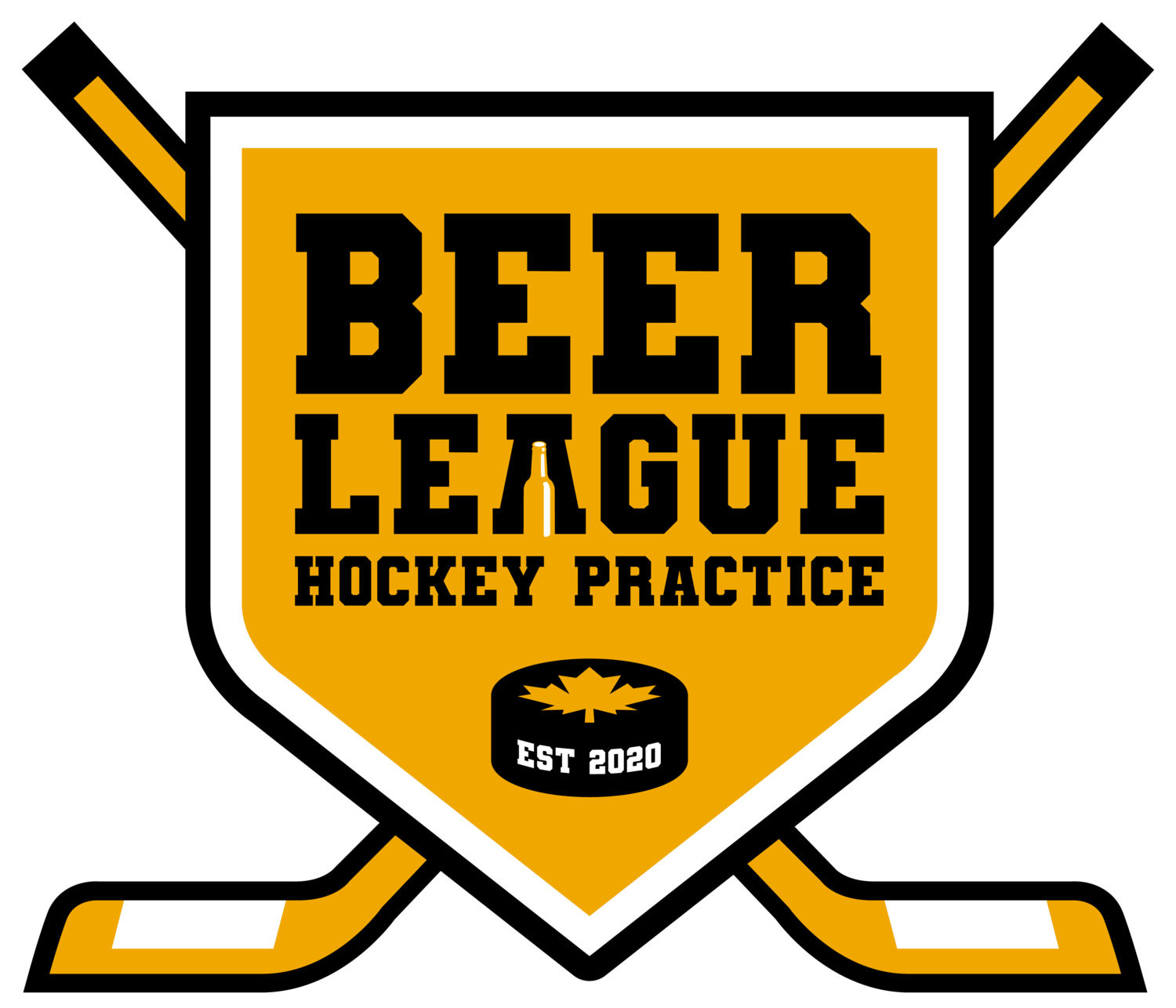 Beer League Hockey Practice
